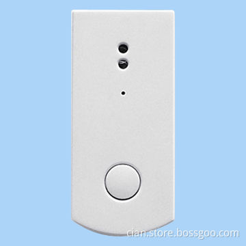 Wireless doorbell button in LED indicator